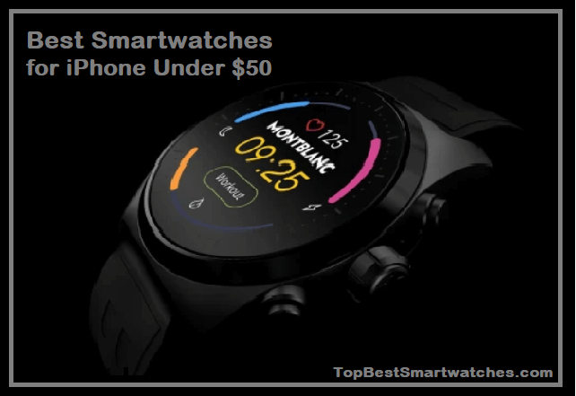 Best Smartwatches for iPhone Under $50 2023